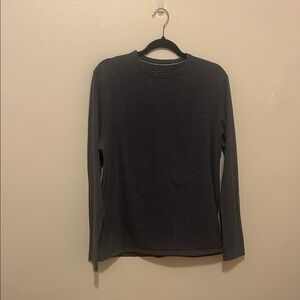 Banana Republic Men's Charcoal Long Sleeve Shirt